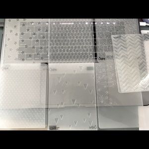 Bundle of embossing folders